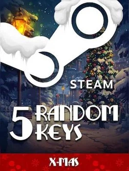 Random X-MAS 5 Keys для ПК (Ключ активації Steam) регіон Весь світ