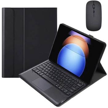 Чехол-клавиатура Smart Cover + Мышка для Xiaomi Pad 6S Pro 12.4" Ukr+Ru+En Black