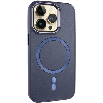 Чехол на Apple iPhone 15 Pro Max / для айфон 15 про макс с функцией магсейф (MagSafe) Dark Blue