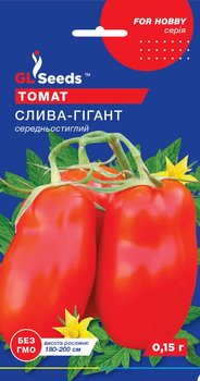 Насіння Томат Слива-гігант 0,1г GL Seeds