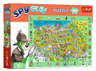 Пазли Spy Guy. Шпигун. Польща. Poland (100 ел.) 15596 (Trefl)