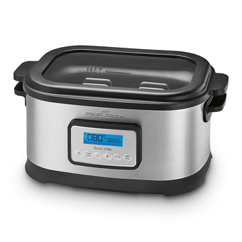 Аппарат Су Вид вакуумная печь Sous Vide ProfiCook 8.5 л 520 Вт дисплей таймер до 72 часов (PC-SV 1112)