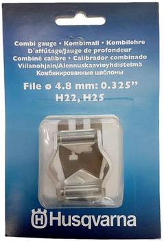 Prowadnik z przymiarem Husqvarna do łańcucha 3/8" z ogranicznikiem (505698109)