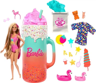Кукла Barbie "Сюрприз цветное перевоплощение тропических фруктов" (HRK57)