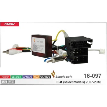 Перехідник живлення з адаптером CAN-BUS 16-097 для магнітол (16 pin) для Fiat 2007-2018