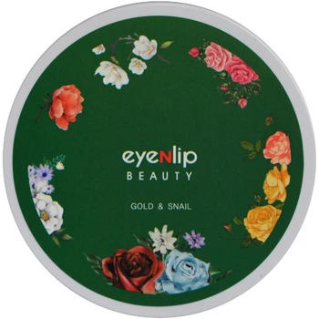 Патчі гідрогелеві із золотом та муцином равлики для очей Eyenlip GOLD SNAIL HYDROGEL EYE PATCH 60шт