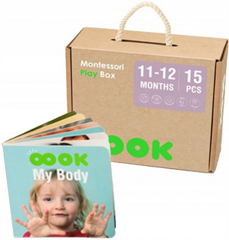 Pudełko edukacyjne Tooky Toy XXL Montessori 5w1 15 elementów (6976831550059)