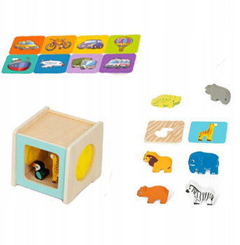 Pudełko Edukacyjne Tooky Toy XXL Montessori 7w1 53 elementy (6976831550110)