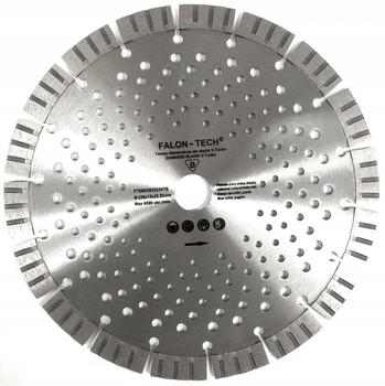 Алмазный диск V-TURBO для бетона 230 15 ММ Falon-Tech FTDB2302223VTS