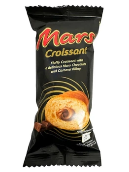 Круасан Mars Croissants з шоколадно-карамельною начинкою 48г