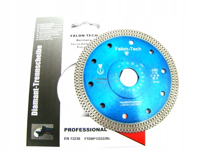 Диск алмазный для резки плитки 125мм Falon-Tech FTDBP125222BL