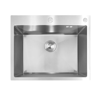 Кухонна мийка Mixxus MH6050 Nano-Silver нержавіюча сталь інтегрована (MX1932)