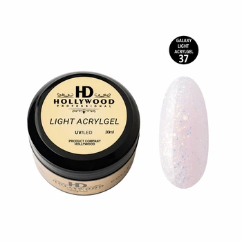 Жидкий акригель Light Acrygel 37 HD Hollywood 30мл