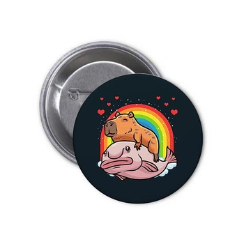 Значок Hydrochoerus Capybara Капибара #26