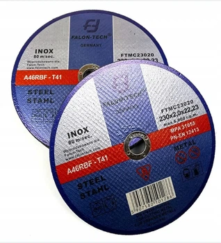 Круг отрезной для металла 230*1.6/2.0*22.23мм Falon-Tech FTMC23020