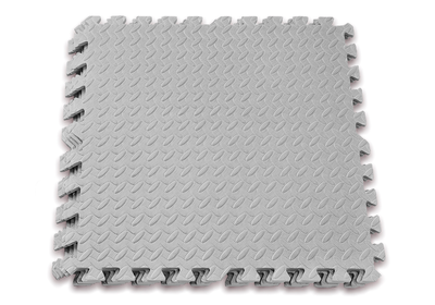 Татамі мат EasyFit SwallowTail (60х60 см) пазл хвіст ластівки сірий