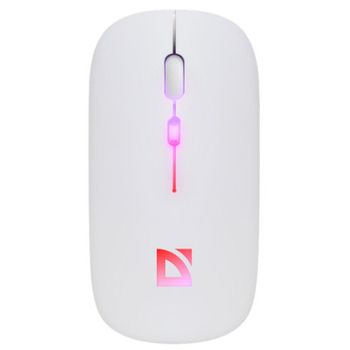 Мышка Defender Touch MM-997 Silent Wireless RGB White (52998)