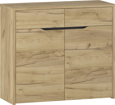 Комод SLAVNI Крафт 1030х916х405 мм Дуб крафт золотой (8907377043420)