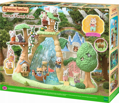 Набір Sylvanian Families Epoch Острів із водоспадом Секретний ліс (5054131057612)