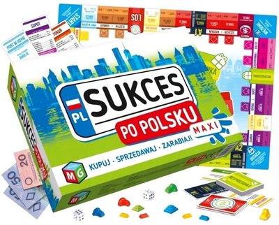 Gra planszowa Multigra MG Sukces po polsku (5906395301331)