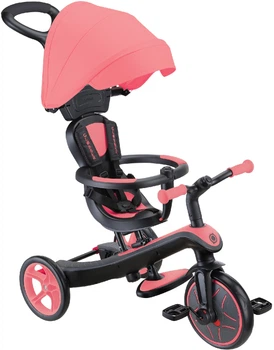 Велосипед детский трехколесный Globber Explorer Trike 4 в 1 Розовый (634-110)