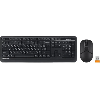 Комплект (клавіатура, миша) бездротовий A4Tech FG1012 Black USB Чорний 37154