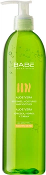 Зволожуючий гель BABE Laboratorios Алое Вера 395 мл (8436571632081)