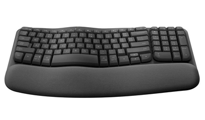 Клавіатура бездротова Logitech Wave Keys Wireless Graphite (920-012304) Сірий