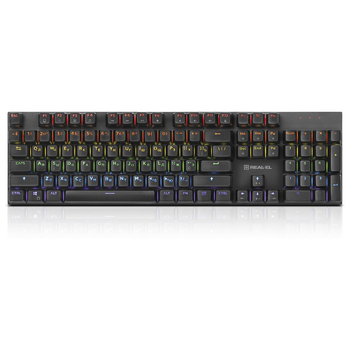 Клавіатура REAL-EL M 13 Grey USB Сірий