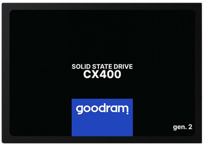 Накопичувач SSD 256GB GOODRAM CX400 Gen.2 2.5" SATAIII 3D TLC (SSDPR-CX400-256-G2) ( 2.5" )