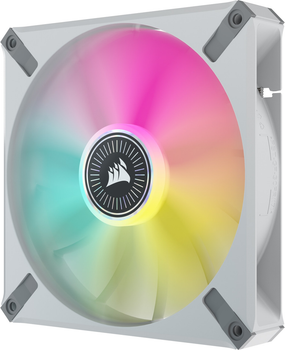 Вентилятор Corsair iCUE ML140 RGB Elite Premium Dual Pack (CO-9050119-WW) Білий