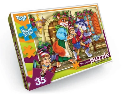 Пазлы 35 элементов мягкие Danko Toys S35-09-01,02,03,04...16