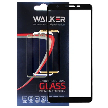 Защитное стекло Walker 3D Full Glue для Samsung Galaxy A01 Core / M01 Core Black