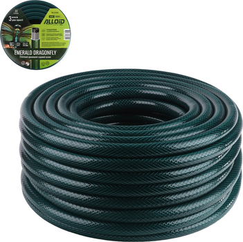 Шланг армований Alloid Base 3-х шаровий "Emerald Dragonfly" 3/4" 30 м (WH-63308)