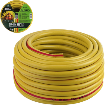Шланг армований Alloid 3-х шаровий "Sunny Beetle" 1/2" 20 м (WH-63310)
