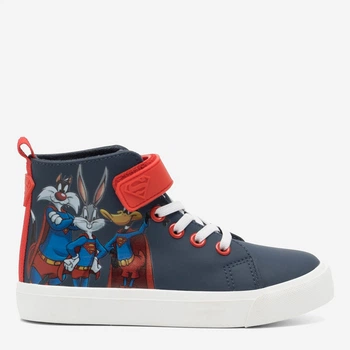 Детские высокие кеды для мальчика Looney Tunes CP91-AW23-57WB100 5905588002017 25 Синие (5905588002062)