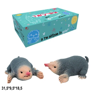 Фигурка Крот, Гонконг, тянучка, 4 дюйма, 30 шт., 31.5x9.5x18.5 см