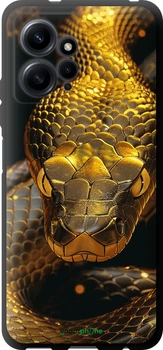 Чехол на Xiaomi Redmi Note 12 4G Golden snake "6072b-3021-70447"