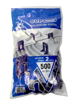 Система вирівнювання плитки Svp Nova 2mm. 500шт
