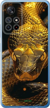 Чехол на Xiaomi Redmi Note 11S 5G Golden snake "6072u-2890-70447"