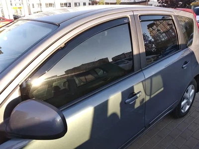 Дефлектори вікон (вітровики) Nissan Note 2005 -2012 5D (вставні, кт - 4шт) (Heko)