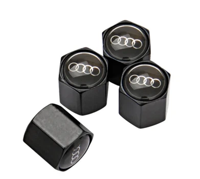 Колпачки Audi на ниппель золотник Черний