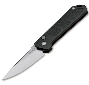 Нож Boker Plus Kihon Auto Stonewash 195 мм, 2.9 мм, Button lock, Black (01BO950)