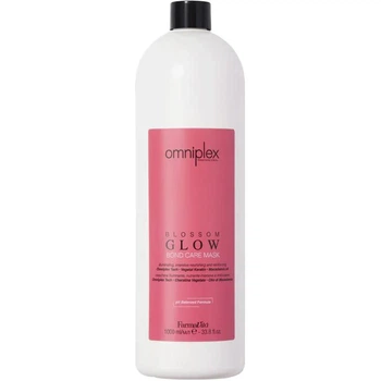 Премиальная маска FarmaVita с кератином и маслом макадамии Omniplex Blossom Glow Bond Care Mask 1000 мл
