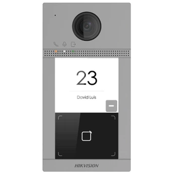 2 Мп IP-викликова панель IP65, IK08 з Wi-Fi DS-KV8113-WME1(C)