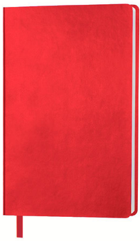 Нотатник Berganote Flexible А5 130 x 210 мм 128 аркушів в лінію Червоний (50040338-02)