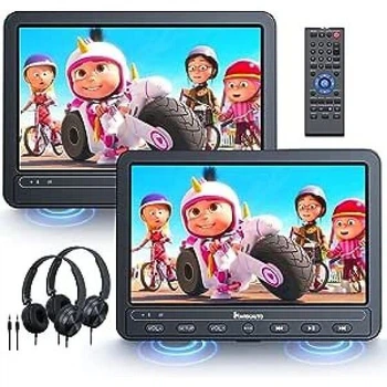 Автомобильный DVD-плеер 10.1" с 2 экранами NAVISKAUTO BN1203B-N1