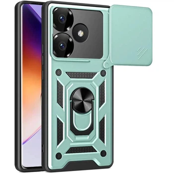 Чехол защитный Armor для Poco F6 Green