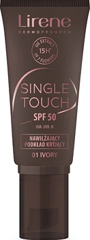 Тональна основа для обличчя - Lirene Single Touch SPF50 01 - Ivory (30ml) (1234932-1740693593-2)