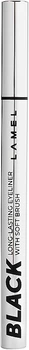 Підводка для повік - LAMEL Make Up Black Long-Lasting Eyeliner with Soft Brush 0.6ml (0.6ml) (1236300-1699887661-2)